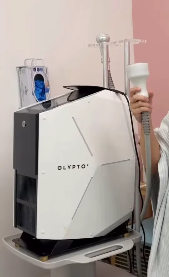 The Glypto cryotherapy device used at The Body Sculpt LA